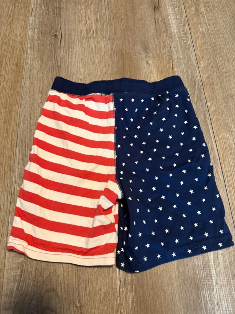 Carter's Navy, Red & White Star-Striped Shorts